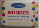 Wonder Bread Loaf Wrapper - Click to go to Advertising Bread Wrappers