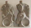 Elephant & Donkey Ashtrays/Bookends - Click for more photos
