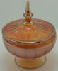 Wide Panel Covered Candy Dish - Click for more photos