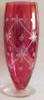 Cranberry Vase - Click for more photos