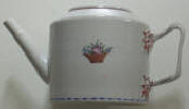 Flower & Basket Tea Pot - Click for more photos