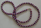 Ceramic - Red, White & Blue Necklace - Click for more photos