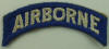 Airborne Tab - Blue/White - Click for more photos