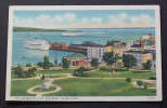 The Harbor and City - Mackinac Island, Michigan - Click for more photos