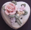 Trinket Holder - Small Heart - Click for more photos