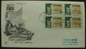 Canadian Postage Stamps - Founding of Quebec - Click for more photos