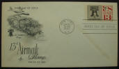 13 Cent Air Mail Stamp - Series of 1961 - Click for more photos