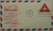 10 Cent Air Mail Embossed Envelope - Click for more photos