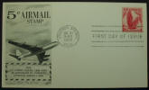 New 5 Cent U.S. Airmail Postal Card Rate - Click for more photos