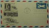 7 Cent Air Mail Stamped Envelope - Click for more photos