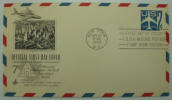 7 Cent Embossed Stamped Air Mail Envelope - 1958 - Click for more photos