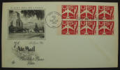 7 Cent Air Mail - Booklet Pane - 1960 - Click for more photos