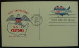 175 Anniversary U.S. Customs Postcard - Click for more photos