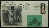 Pope Paul VI Arrives in New York - Click for more photos
