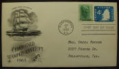 4 Cent Embossed Stamped Envelope - 1965 - Click for more photos