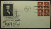 40 Cent Regular Postage Series of 1954-56 - Click for more photos