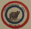 Yellowstone Park Hotels Paper Decal - Click for more photos